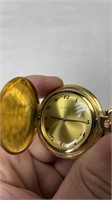 Birks Swiss gold Tone Pocket Watch with chain