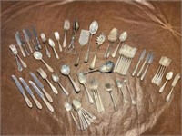 Silver Plate Flatware by WM Brothers and Rockford
