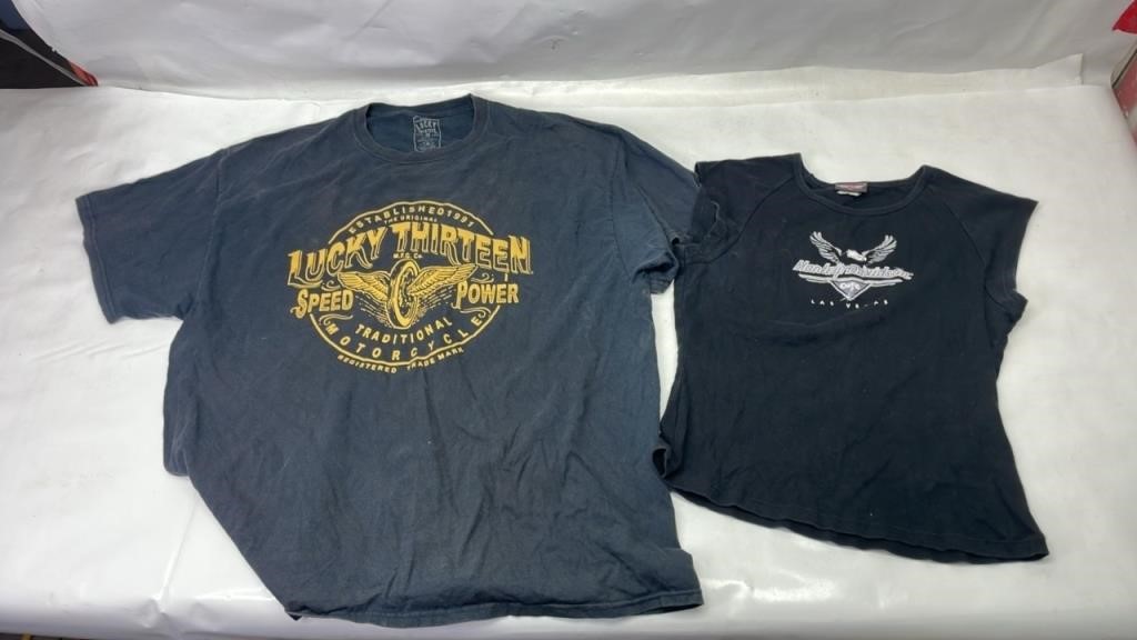 Harley Davidson, tank top and motorcycle shirt