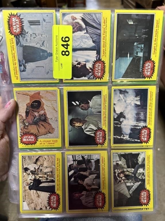 LARGE LOT OF STAR WARS CARDS