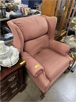 MASSOUD CHIPPENDALE WINGBACK CHAIR