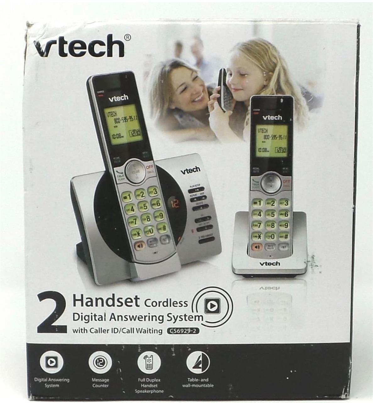 Cordless Phone with Answering System and Caller