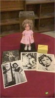 Vintage Shirley Temple Doll & Pictures Collection