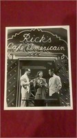 Vintage 8x10 Casablanca Scene Photo