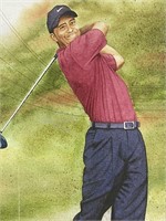 Tiger Woods Canvas Art