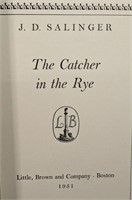 1951 The Catcher in the Rye, by J.D. Salinger