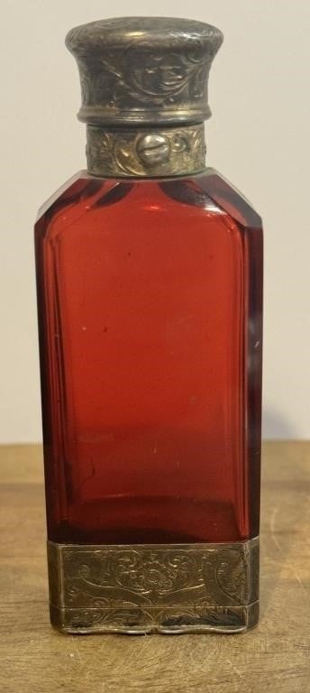 1864 S. Mordan & Co. Vinaigrette Scent Bottle SS