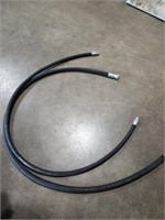 2 Hydraulic hoses a150 wearguard 3/8 inch