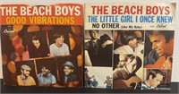Two Beach Boys 45rpm Records NM