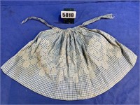 Vintage Doll/Small Cross-Stitched Apron