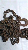 Large size chain link and hook