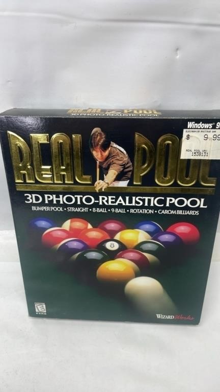 Real Pool Sealed PC Big Box game