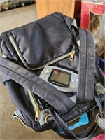 Backpacks and Game boy untested missing back
