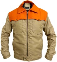 Dutton Cowboy Bomber Jacket XXS Orange/Brown