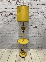 Vintage Toleware Floor Lamp