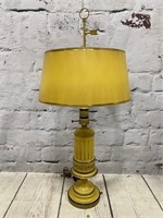 Vintage Toleware Table Lamp