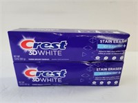 2 Crest Toothpaste 3 oz