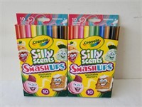 20 Crayola Silly Scent Smashups