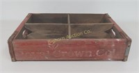 VTG 6-Pack RC Cola Wooden Crate