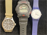 Swatch, G-Shock & Timex Men's Watches