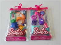 2 Barbie Accessory sets
