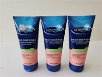3 Noxzema Daily Deep Pore Facial Cleanser 6 oz