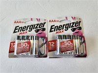 20 Energizer AAA Batteries