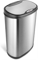 Ninestars 13 Gal Touchless Trash Can