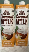 2 in date lg Vita Coco vanilla coconut milk 33.8