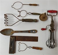 Antique Tools & Kitchen Tools