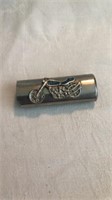 Motorcycle lighter cover metal