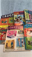 6 vintage adult cartoon comic books