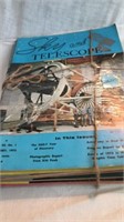 1973 sky and telescope magazine 12 months copies