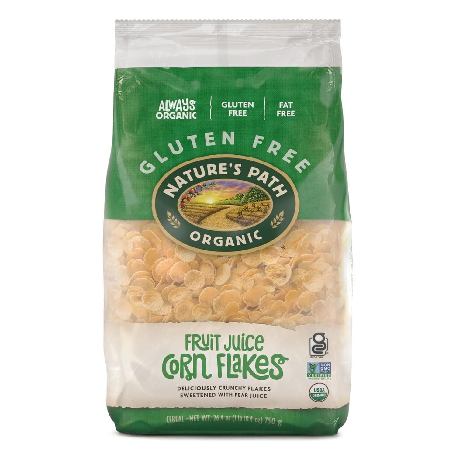 Nature's Path Organic Corn Flakes, 26.4 oz 2 pack
