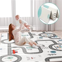 FLAGAV 79x59in Baby Play Mat - Extra Large