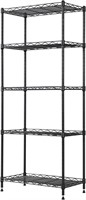 REGILLER 5-Wire Shelf, Black, 21.2Lx11.8W