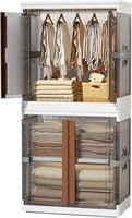 $310  HAIXIN Closet Organizers, 39.6 Gal, 2 Pack