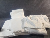 White pillow cases and more
