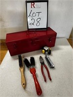 Steel Toolbox & Contents
