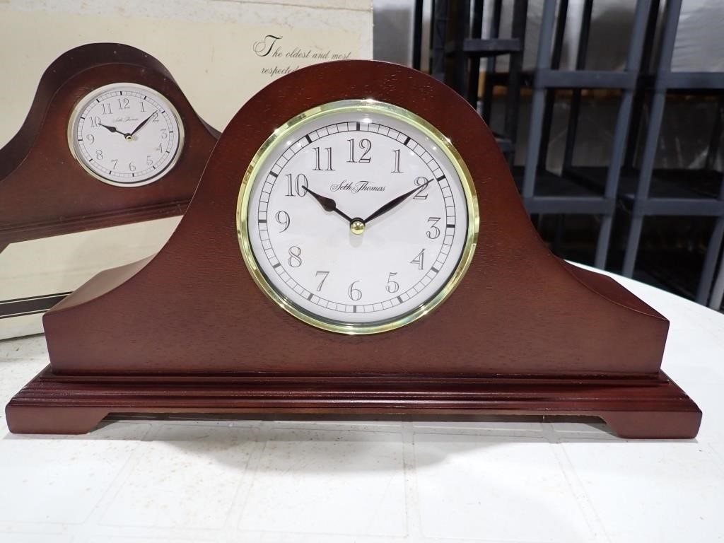 Seth Thomas Mantle Clock with Box