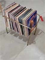 Miscellaneous Records with Rack
