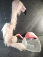 Pink Flamingo puppet and more