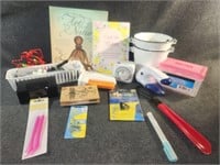 Miscellaneous crafting supplies and more