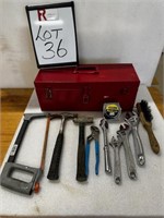 Steel Toolbox & Contents