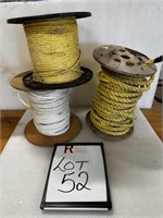 (3) Partial Rolls Of Rope