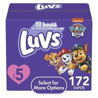 Luvs Size 5 Diapers, 172 Count