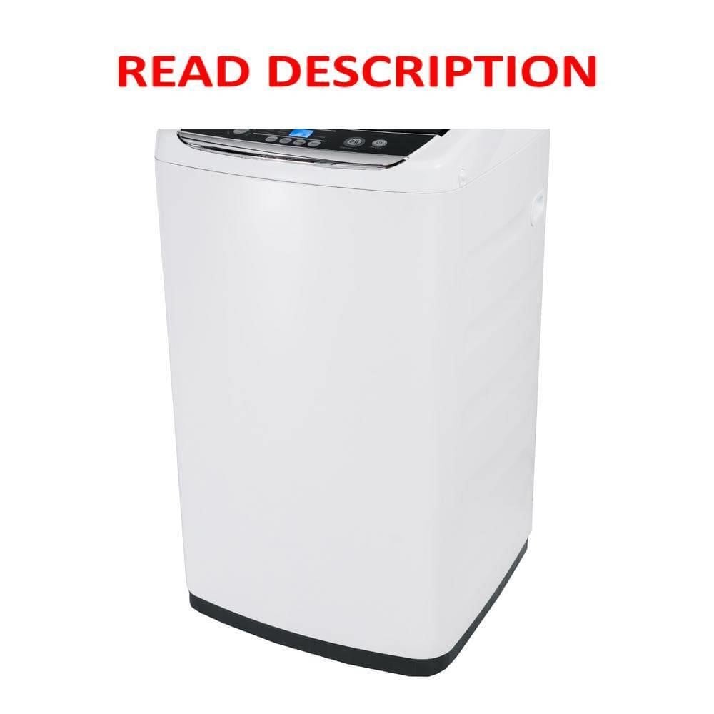 0.9 cu.ft White Portable Top Load Washer