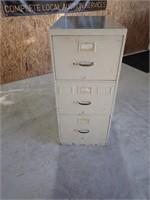 3 Drawer Metal Filing Cabinet