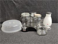 Ikea Glass Jars and Mason Jar, Chefs Choice