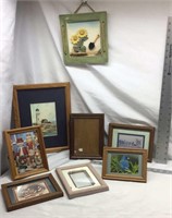 F12) LOT OF PICTURE FRAMES